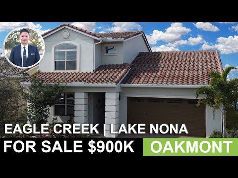 Lake Nona Home For Sale Eagle Creek | $900k | 10209 HENBURY ST ORLANDO | Jones Homes Oakmont Plan