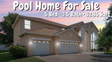 Pool Home For Sale in Ocoee Florida | 2387 Laurel Blossom Cir | $625K | PRICE REDUCED!