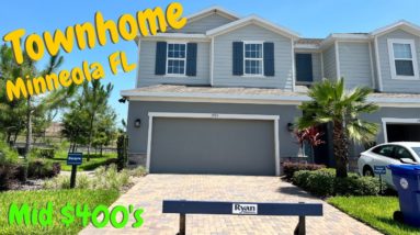 Townhome For Sale in Minneola Florida | Biscayne Model by Ryan Homes | Mid $400's