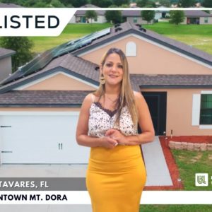 JUST LISTED in Tavares, FL | 3 Bedroom Home for Sale Near Downtown Mt. Dora | Florida House for Sale