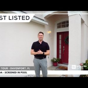 JUST LISTED in Davenport, FL | 3 Bedroom Home for Sale NEAR DISNEY WORLD | Florida Houses for Sale