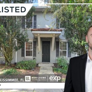 JUST LISTED in Kissimmee, FL | 3 Bedroom Home for Sale Near DISNEY WORLD | Florida Houses for Sale