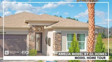 NEW Model Home Tour - The Amelia Model, Tampa, FL | Winding Ridge | Wesley Chapel | GL Homes