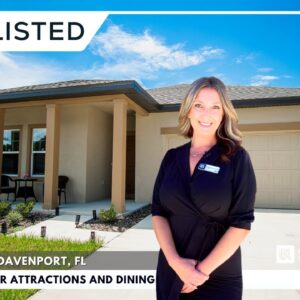 JUST LISTED in Davenport, FL | 3 Bedroom Home for Sale in Orchid Grove | Florida Houses for Sale