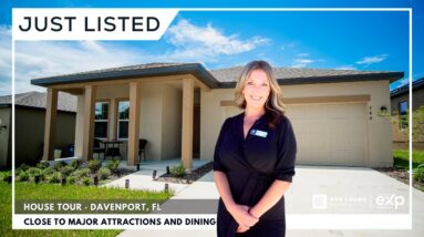 JUST LISTED in Davenport, FL | 3 Bedroom Home for Sale in Orchid Grove | Florida Houses for Sale