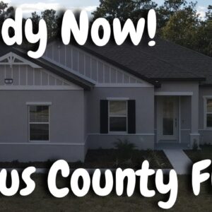 Citrus County Florida Quick Move-In Ready Home For Sale | Homosassa Florida