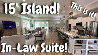 New Home For Sale - 15 Foot Island and In-Law Suite - Sugarmill Woods Homosassa Florida