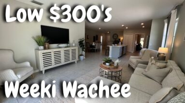 Weeki Wachee Florida New Homes For Sale | No HOA or CDD | 1/4+ Acre Lots | Low $300's