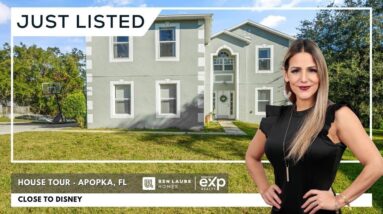 JUST LISTED in Apopka, FL | 4 Bedroom Home for Sale Near DISNEY WORLD | Florida Houses for Sale