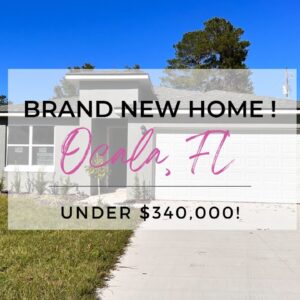 Brand NEW home! Under $340,000 in Ocala, FL