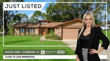 JUST LISTED in Clermont, FL | 3 Bedroom Home for Sale Near Lake Minnehaha | Florida Houses for Sale