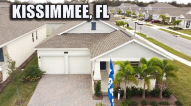 Kissimmee Beautiful New Homes One Floor Plan