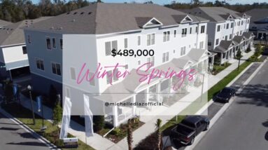 New Construction Luxury Townhome in Winter Springs, FL for $489,000