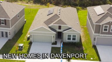 New Homes in Davenport with lot included in price.