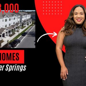 Luxury Townhomes in Winter Springs starting at $413,000! Aloma Model by Dream Finders