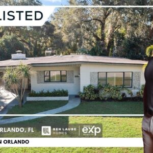 JUST LISTED in Orlando, FL | 3 Bedroom Home for Sale Near Downtown Orlando | Florida Houses for Sale