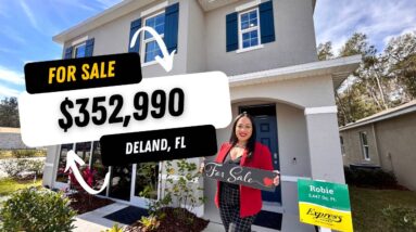 New 5 bedroom homes in DeLand, FL starting at $352,990 🗝️