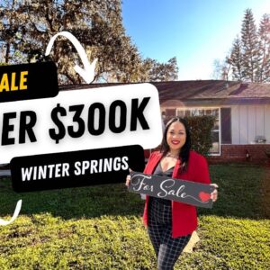 Move in ready home for sale under $300k in Winter Springs, FL!!