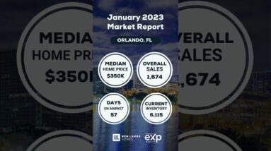 Your Central Florida Real Estate Market Update for January 2023!🏡