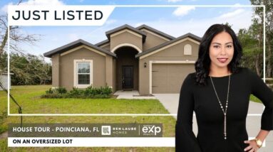 JUST LISTED in Poinciana, FL | 4 Bedroom Home for Sale on an Oversized Lot | Florida Houses for Sale