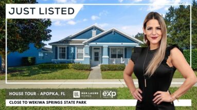 JUST LISTED in Apopka, FL | 3 Bedroom Home for Sale Near WEKIWA PARK | Florida Houses for Sale