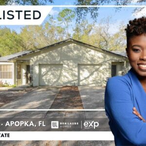 JUST LISTED in Apopka, FL | 2 Bedroom Duplex for Sale in Apopka, Florida | Florida Houses for Sale