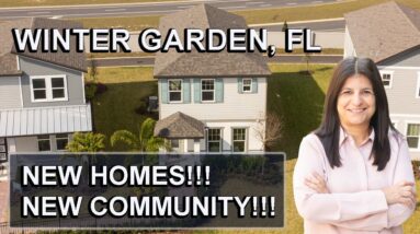 NEW HOMES!!! New Community in Winter Garden near Disney low HOA, NO CDD