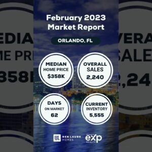 Your Central Florida Real Estate Market Update for February 2023!