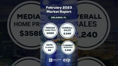 Your Central Florida Real Estate Market Update for February 2023!