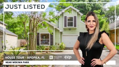 JUST LISTED in Apopka, FL | 3 Bedroom Home for Sale Near WEKIWA PARK | Florida Houses for Sale