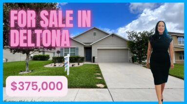 Move In Ready home for sale in Deltona, FL!  Full tour 🏡