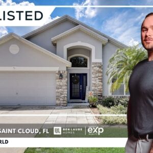 JUST LISTED in St. Cloud, FL | 4 Bedroom Home for Sale Near Disney World! | Florida Houses for Sale