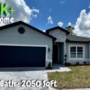 Tour of a $350K Custom Built Home For Sale in Central Florida