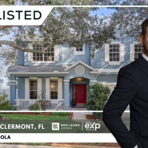 JUST LISTED in Clermont, FL | 5 Bedroom Home for Sale Near Lake Minneola! | Florida Houses for Sale