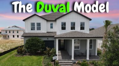 The Duval Model Home by Ashton Woods at Northlake at Ovation in Winter Garden Florida