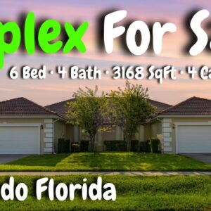 Duplex For Sale in an Orlando Florida Golf Community - Wedgefield Florida | 2529 Albion Ave | $650k