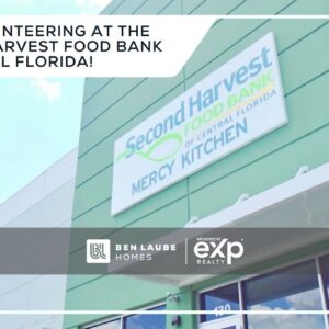 Back Volunteering at the Second Harvest Food Bank of Central Florida 2023!