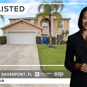 JUST LISTED In Davenport, FL | 4 Bedroom Home for Sale Near Disney World | Florida Houses for Sale