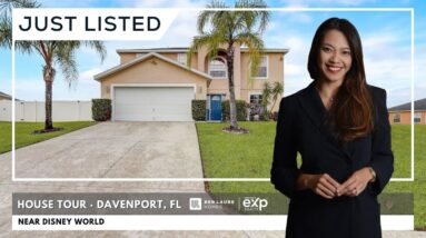 JUST LISTED In Davenport, FL | 4 Bedroom Home for Sale Near Disney World | Florida Houses for Sale