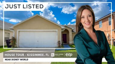 JUST LISTED In Kissimmee, FL | 3 Bedroom Home for Sale Near Disney World | Florida Houses for Sale