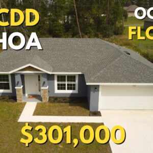 Affordable Home For Sale in Marion Oaks Ocala Florida - NO CDD- NO HOA