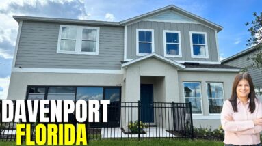 Affordable New Homes in Davenport Florida - 2 Floor Homes with 5 Bedrooms