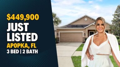 JUST LISTED In Apopka, FL | House 15 Minutes From Winter Garden | Florida Homes For Sale