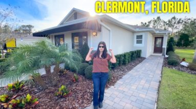 Look Inside this New Construction Home in Clermont Florida - close to Disney