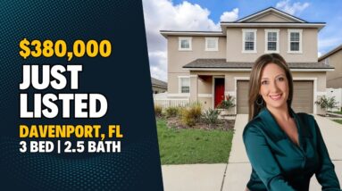 JUST LISTED In Davenport, FL | 3 Bedrooms & 2.5 Bathrooms | Florida Houses for Sale