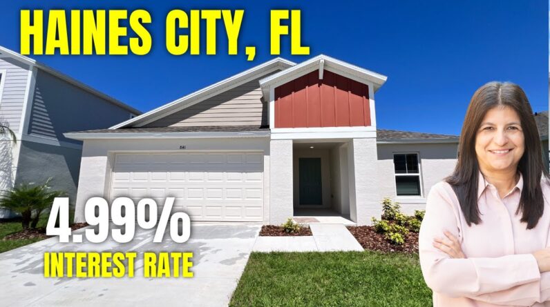 New Home under $350,000 in Haines City - 4.99 Interest Rate