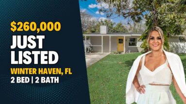 JUST LISTED In Winter Haven, FL | 2 Bedrooms & 2 Bathrooms | Florida Houses for Sale