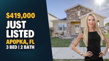 JUST LISTED In Apopka, FL | 3 Bedrooms & 2 Bathrooms | Florida Houses for Sale